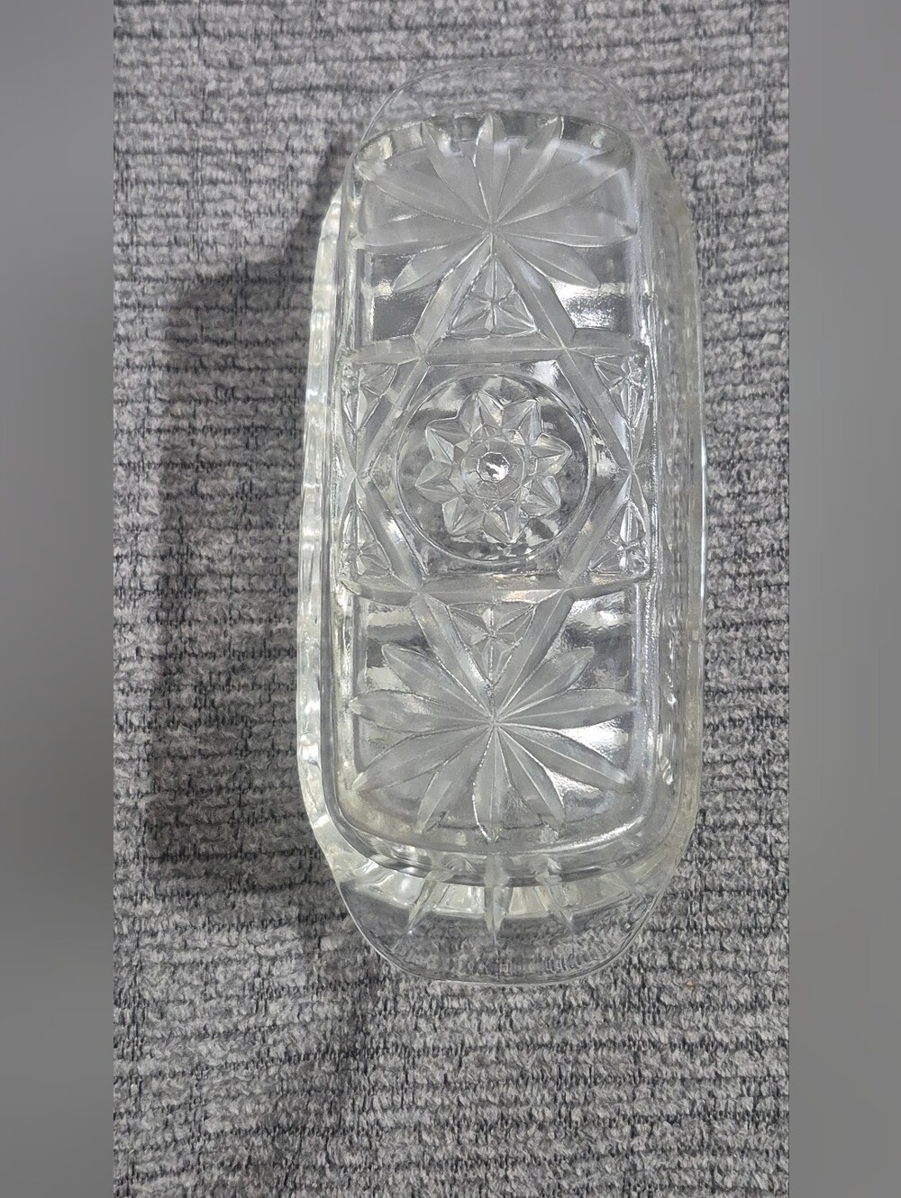 Vintage Anchor Hocking Butter Dish